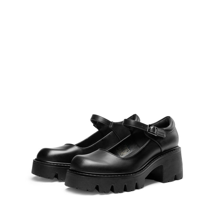 Chunky Platform Mary Jane Pumps