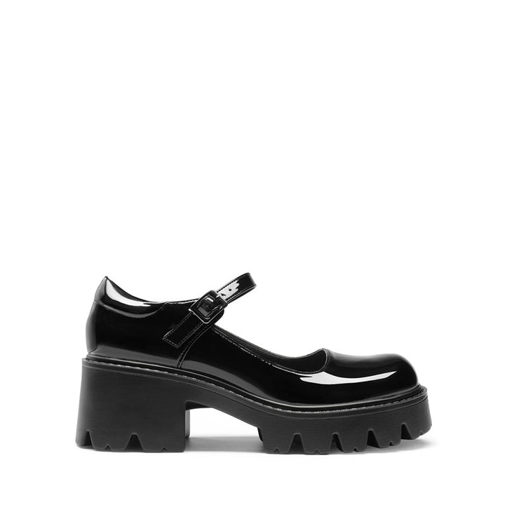 Chunky Platform Mary Jane Pumps