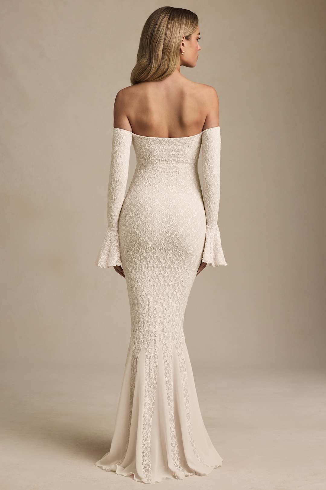 Celeste | Off-Shoulder Lace Maxi Dress