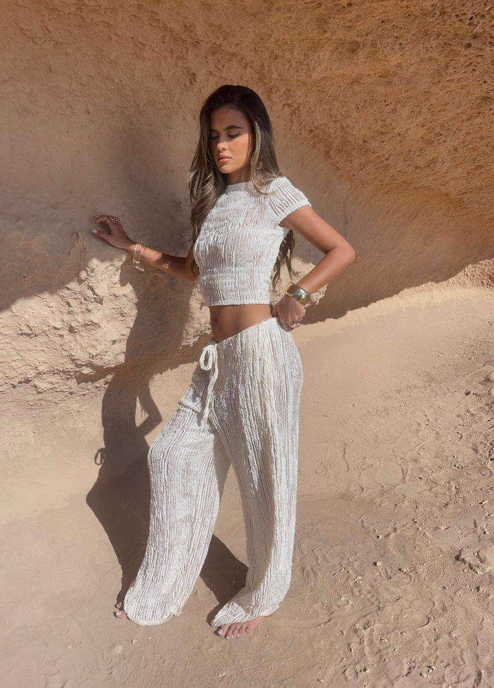 Sienna | Trousers - Ivory