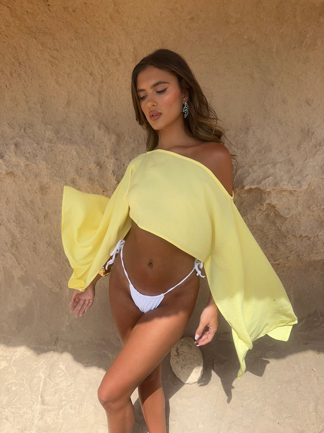 Samara | Lemon Sarong Set