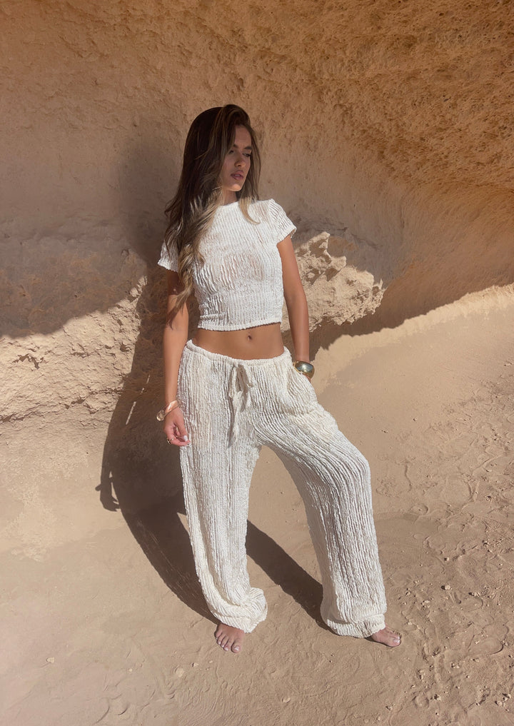 Sienna | Trousers - Ivory