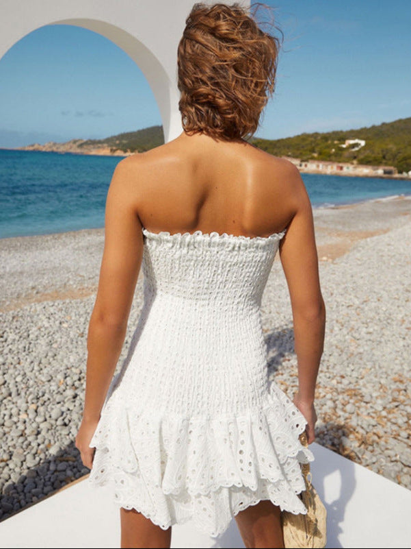 Cerys | Ruffle Mini Dress