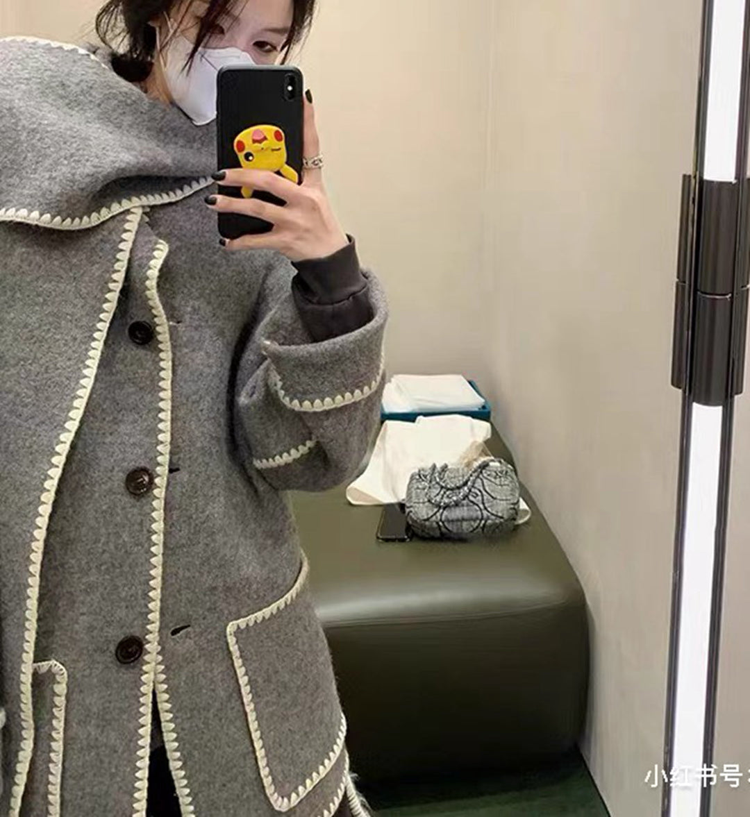 Lydia | Scarf Jacket