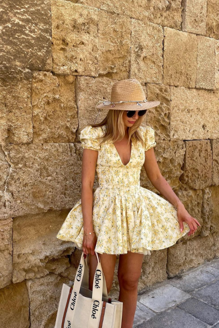 Vivienne | Floral Mini Dress