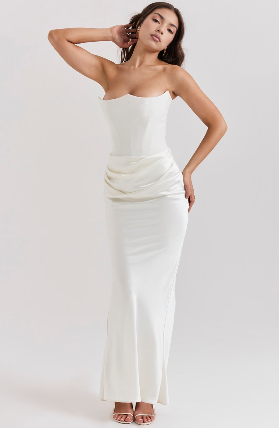 Tessa | Strapless Maxi Dress