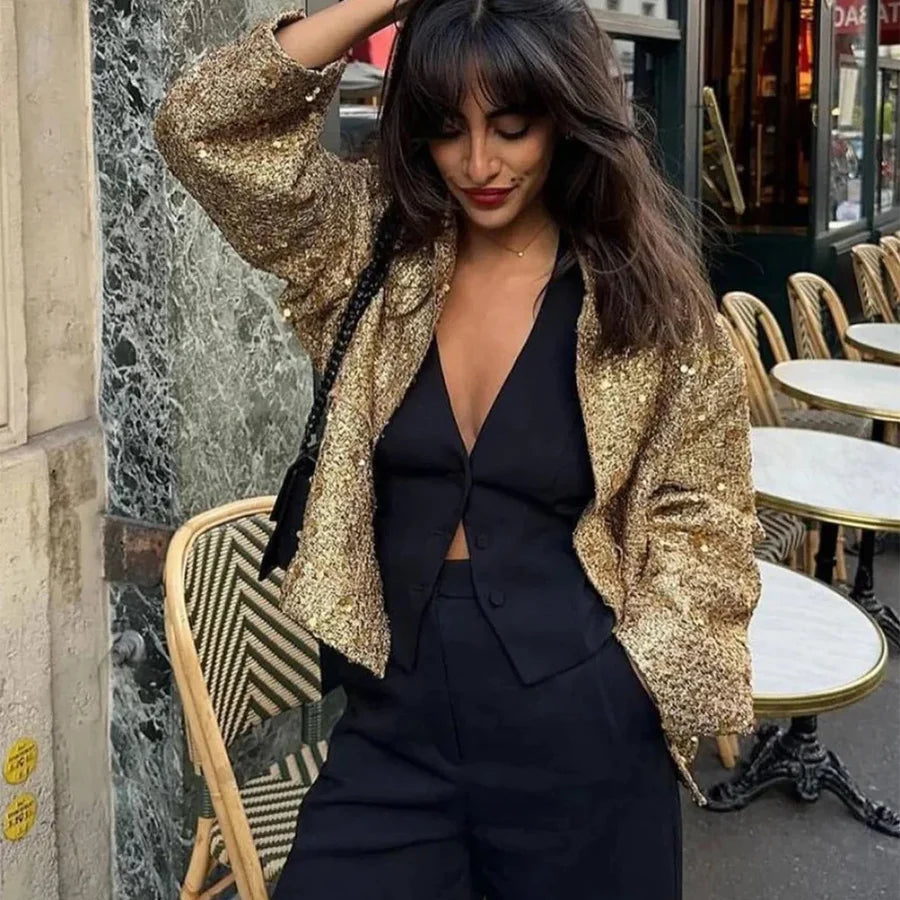 Lumina Sequin Jacket