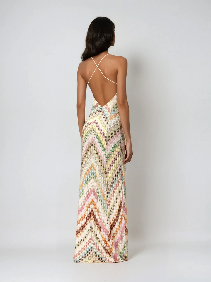 Ava Crochet Maxi Dress