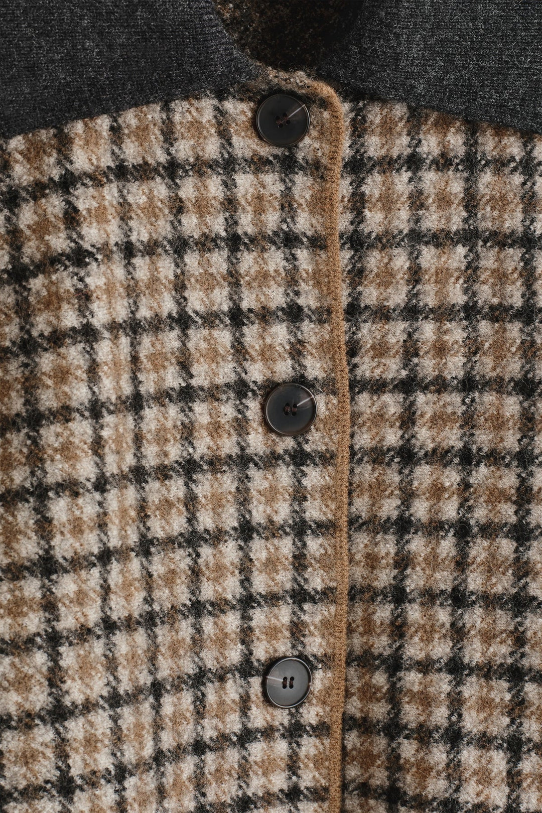 Wool Check Jacket